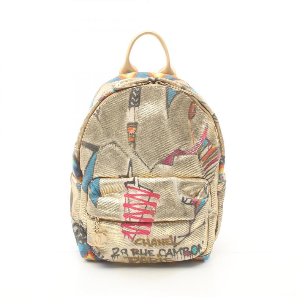 Chanel Cocomark Graffiti Rucksack Multicolor